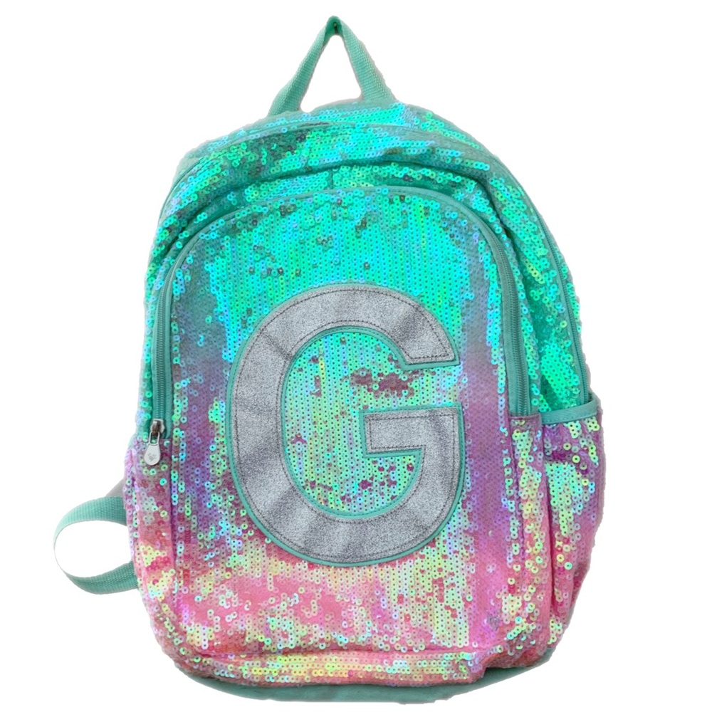 GUC Justice Kids Sequin Backpack